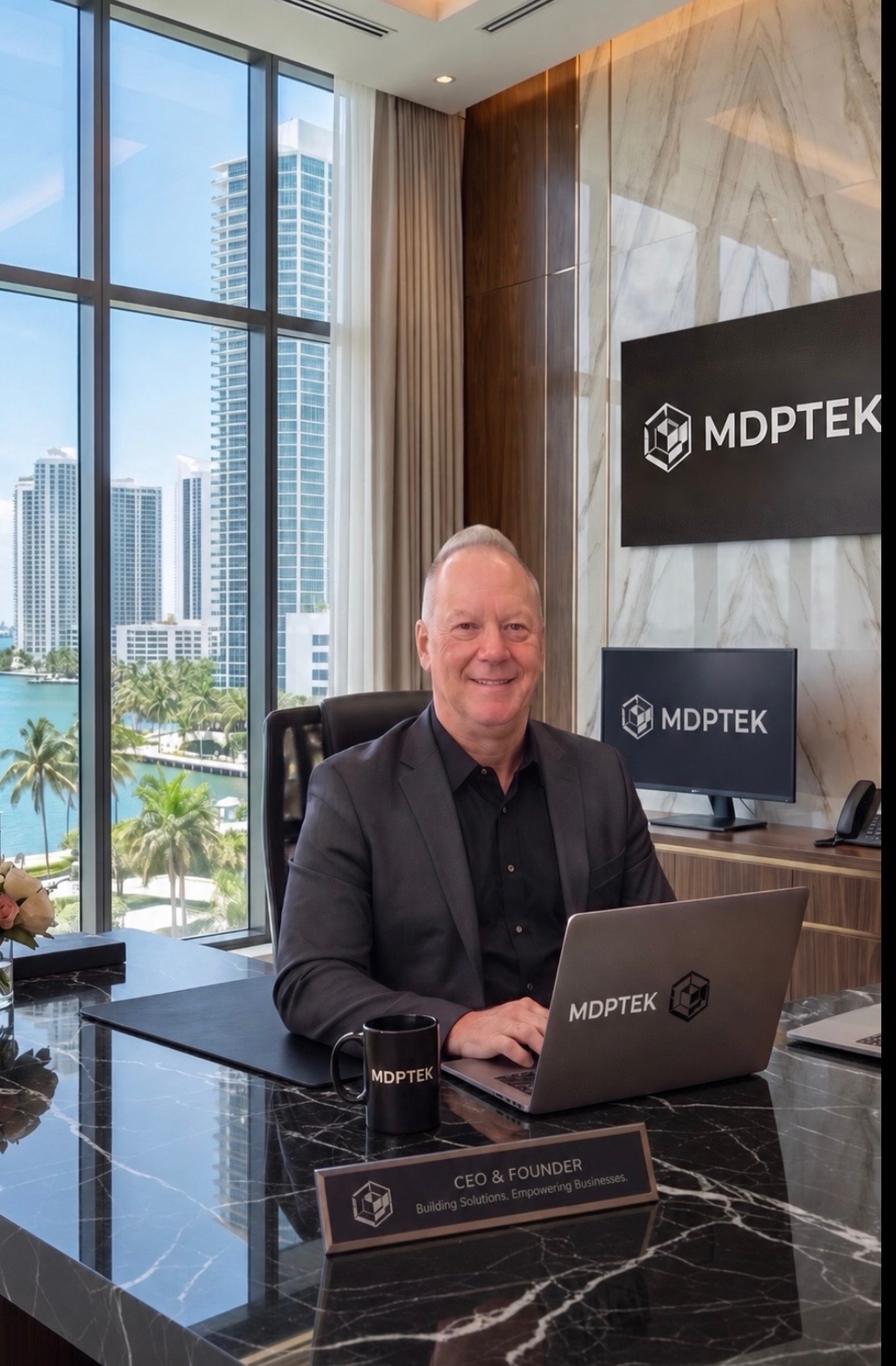 Antonio DiPerna — Co-Founder · President of Customer Success & AI Adoption, MdpTek